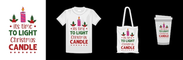 Merry Christmas t-shirt design template. Christmas typography design.