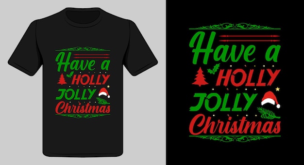 Vector merry christmas t shirt design.