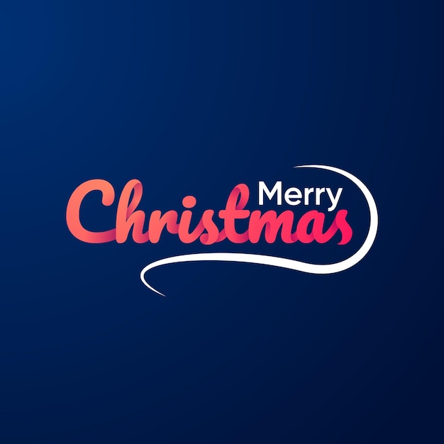 Merry christmas-tekst voor banners