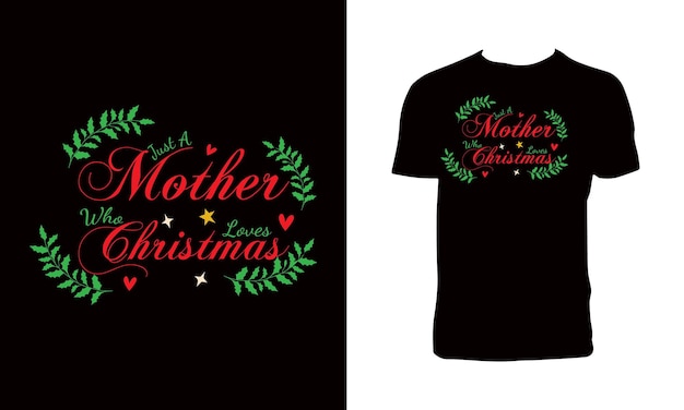 Merry Christmas Vector T Shirt Design