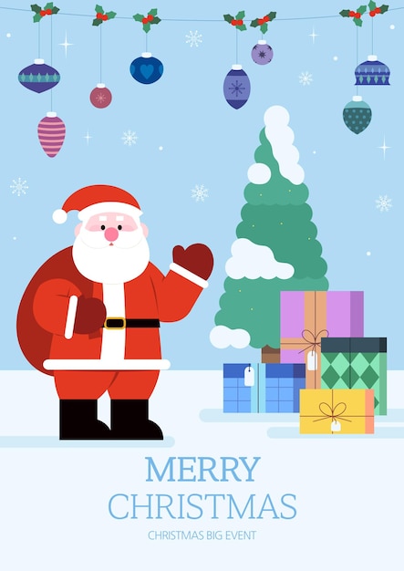 Merry Christmas with Santa