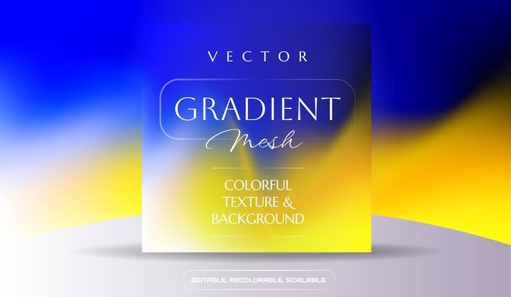Vector mesh gradiënt achtergrond