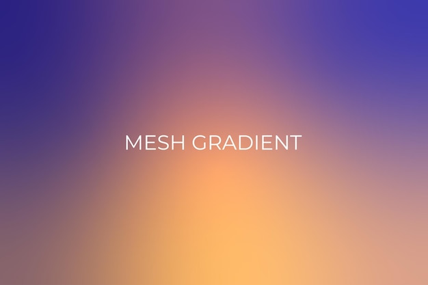 Mesh Gradient Background Colour