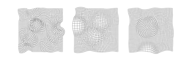 Mesh surface with curvature geometric distortion on texture plane