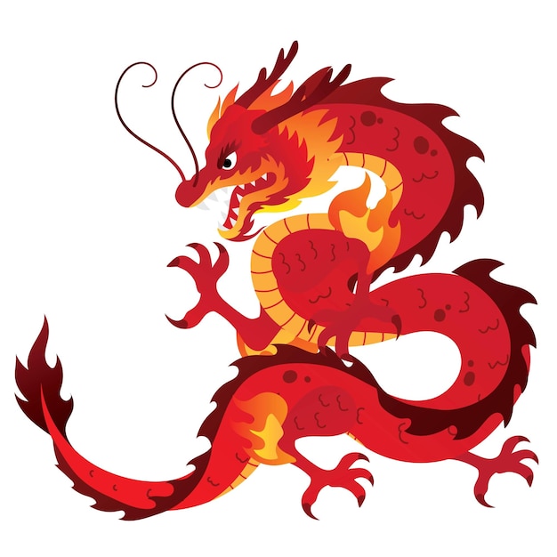 Mesmerizing 2024 Chinese New Year Dragon Vector Symbolic Elegance Unleashed