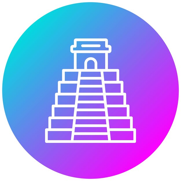 Mesoamerican Vector Illustration Style