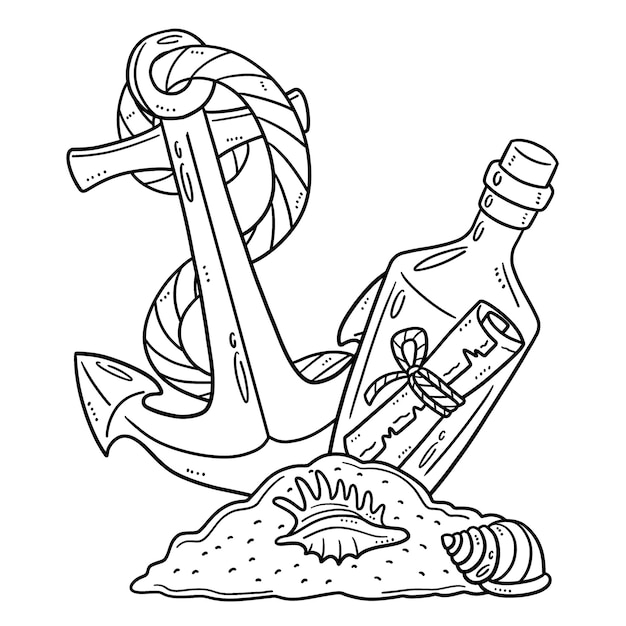 Message in a Bottle and Anchor Isolated Coloring