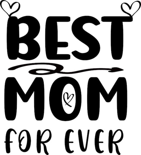 Message typography mom tshirt designs premium vector