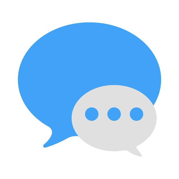 Messages Logo Icon Communication and Chat Symbol