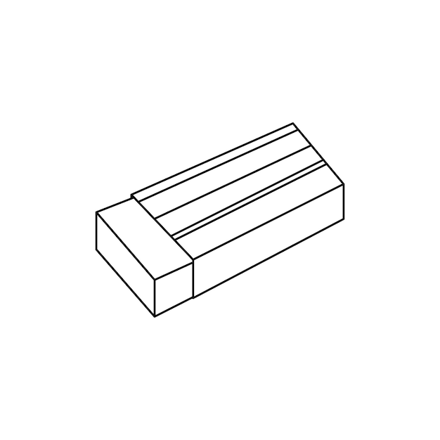 Met de hand getekend Kinderen tekenen Cartoon Vector illustratie platte verwijderpictogram geïsoleerd op witte achtergrond