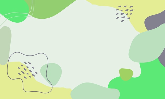 Met de hand getekende minimale achtergrond met de hand getekend abstracte vorm achtergrond