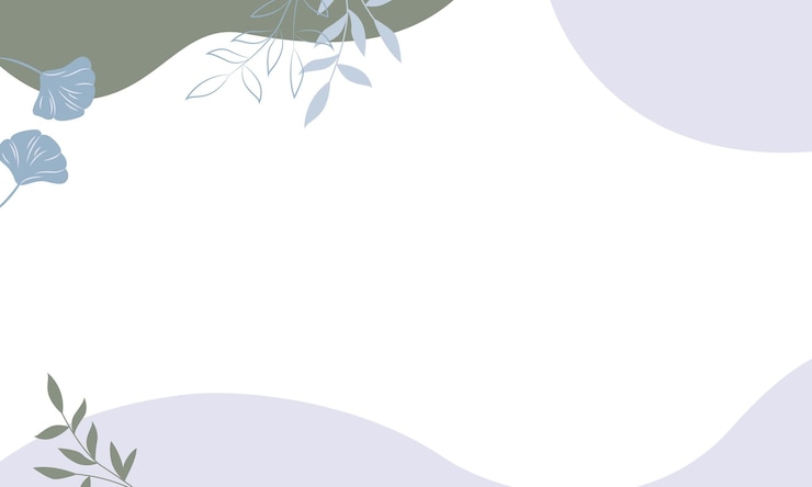 Vector met de hand getekende minimale achtergrond met de hand getekend abstracte vorm achtergrond
