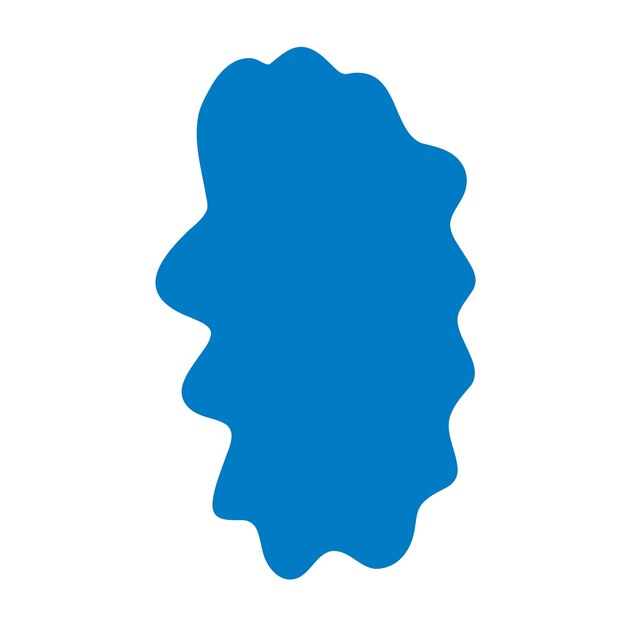 Met de hand getekende organische vormen voor social media verhalen Citeer minimalistische frames lege sjabloon plek