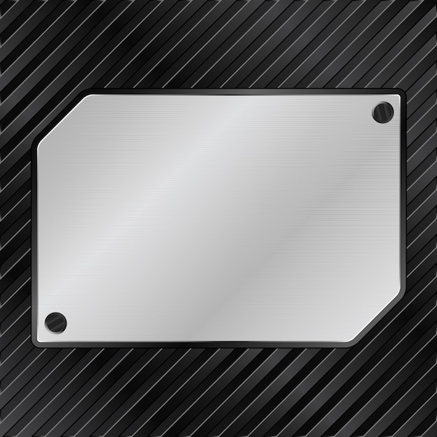 metal board background
