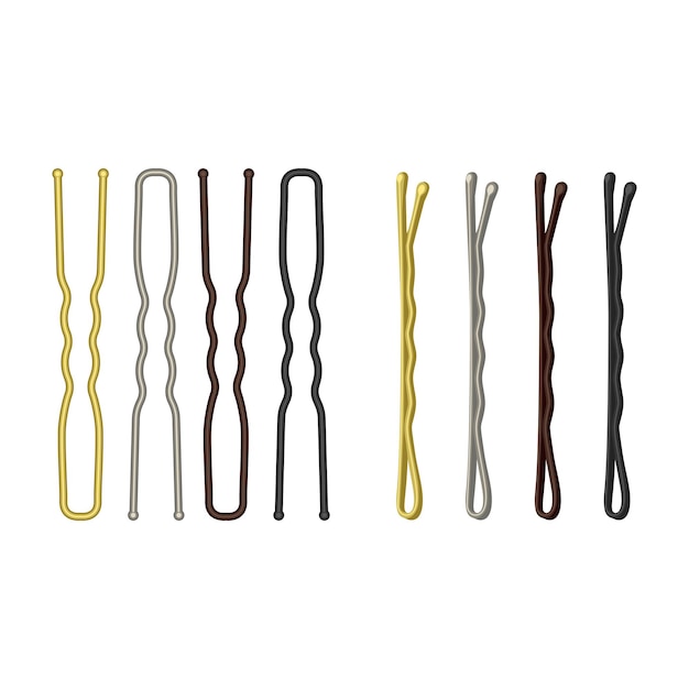 KANPRINCESS 100PCS 24Inches6cm Hair PinsBlack Bobby Pin Hair Bobby Pins  for All Hair