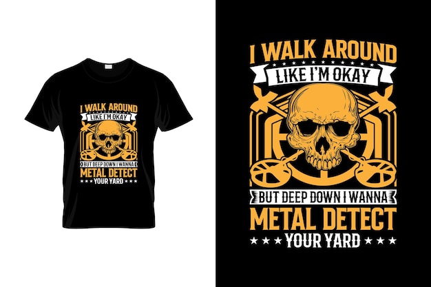 Metal director T-shirt Design or Metal director poster Design or Metal director illustration