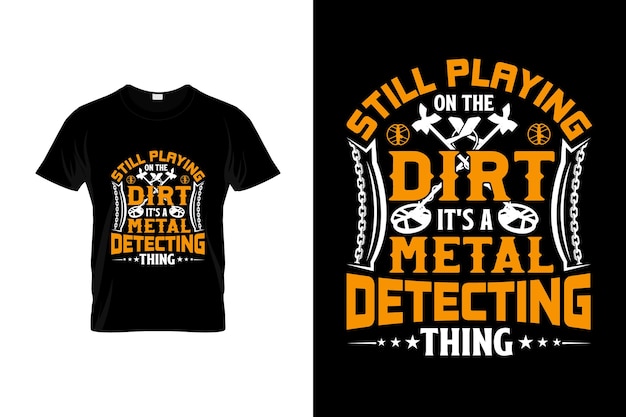 Metal director t-shirt design or metal director poster design or metal director illustration