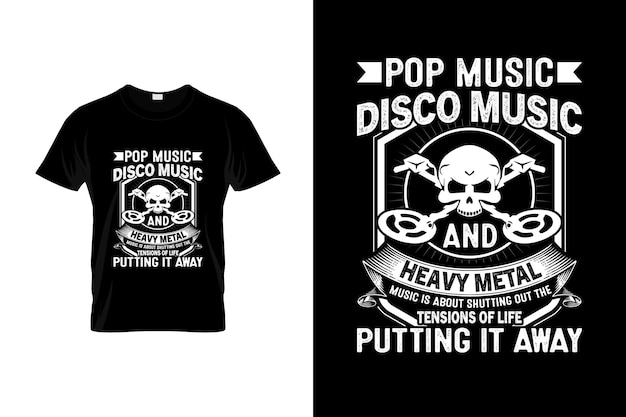 Metal director T-shirt Design or Metal director poster Design or Metal director illustration