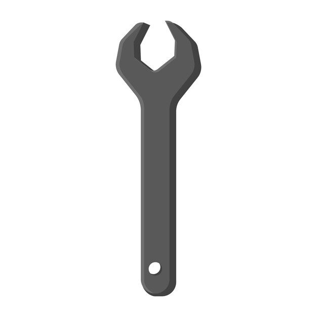 Vector metal hex wrench