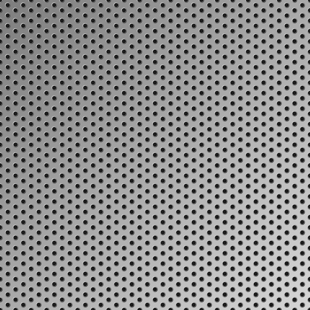 Vector metal seamless background