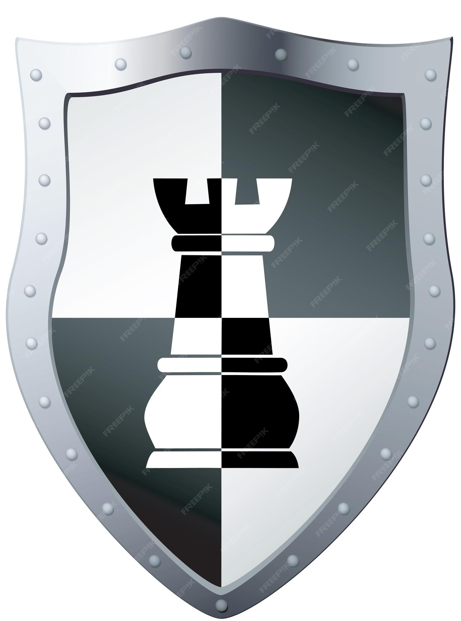 Premium Vector | Metal shield