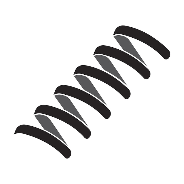 Vector metal spring icon