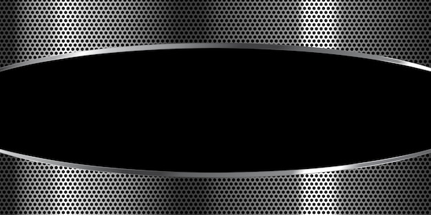 Metal texture banner