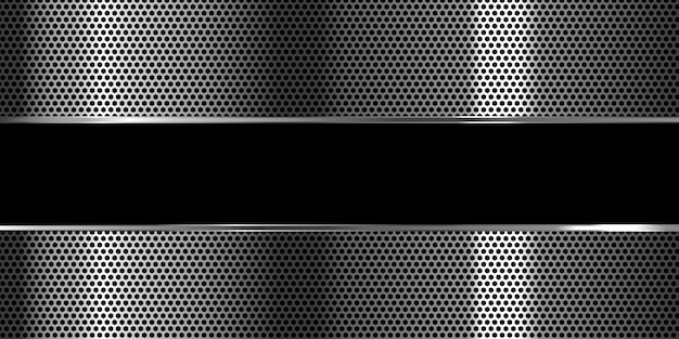 Metal texture banner