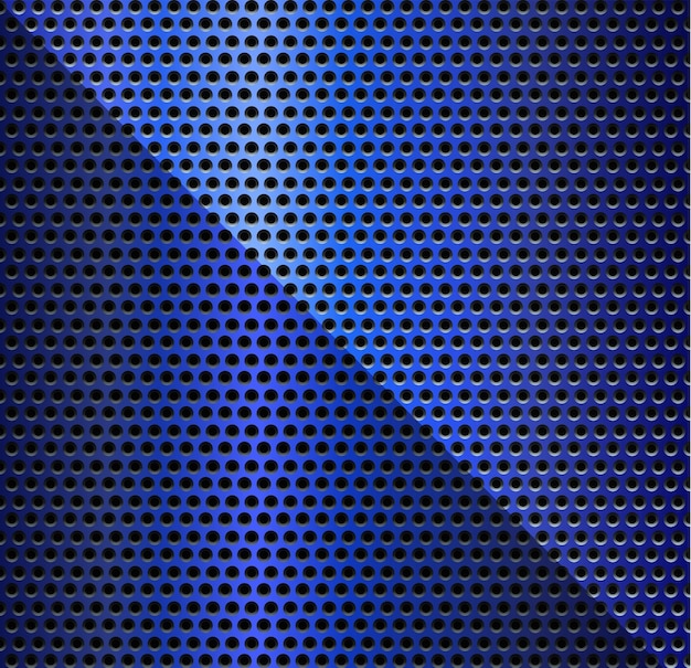 Metal texture steel background Perforated sheet metal