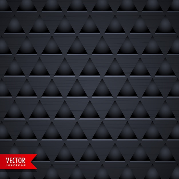 Metal texture with triangle forms