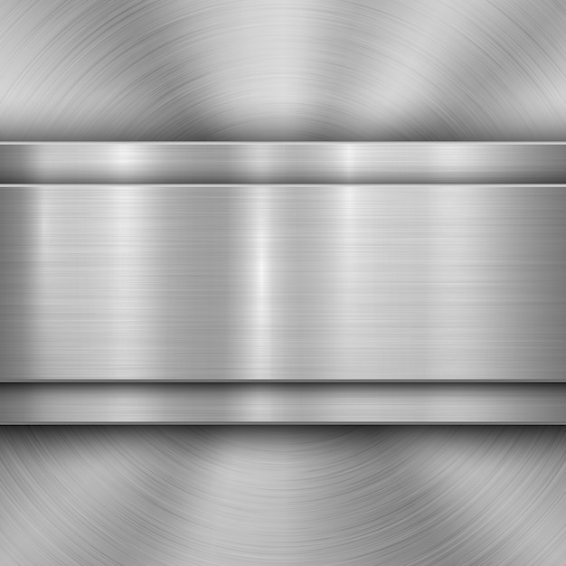 Metal textured technology background