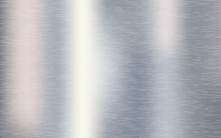 Vector metalen geborstelde zilveren textuur