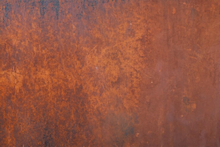 Vector metalen textuur met stofkrassen en scheuren