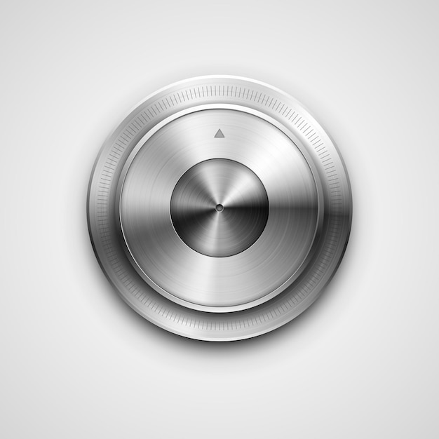 Metallic knob