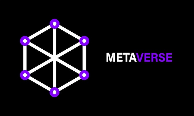 Metaverse banner virtual reality-conceptie