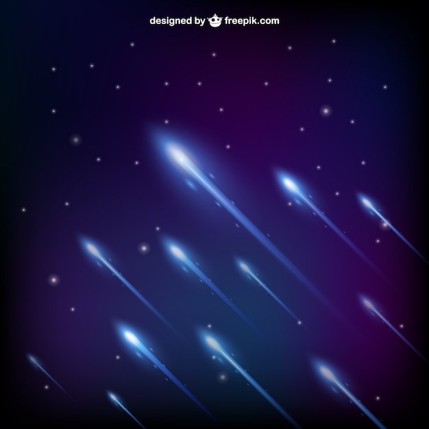 Vector meteor shower