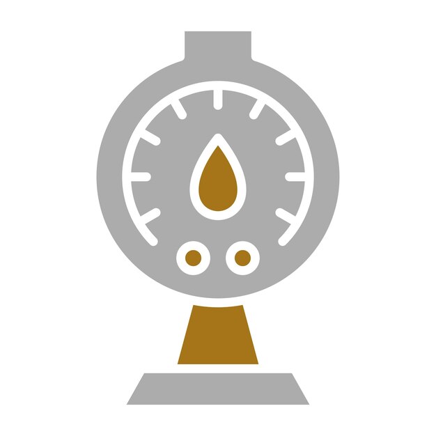 Vector meter icon style