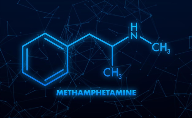 Methamphetamine formula great design for any purposes