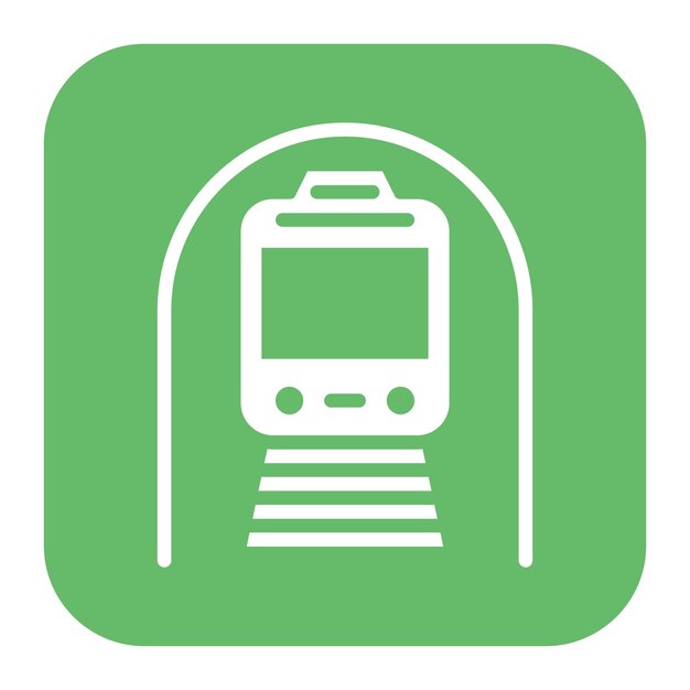 Vector metro icon vector image can be used for railway