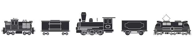 Metro vectorillustratie op witte achtergrond Set zwart pictogram vervoer metroVector illustratie set pictogram metro