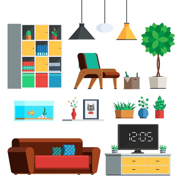 Meubels interieur set
