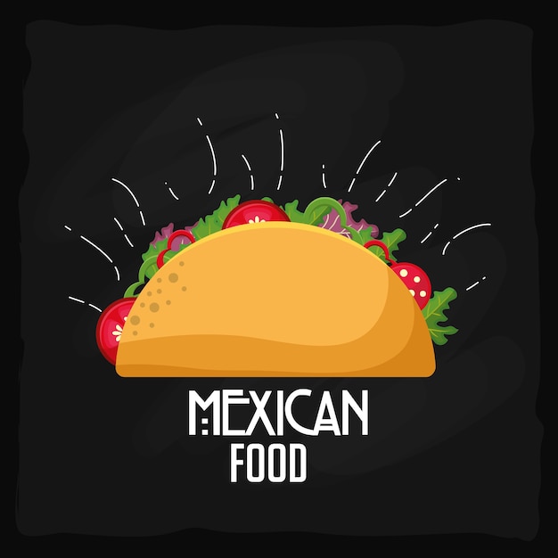 Mexicaans eten ontwerp