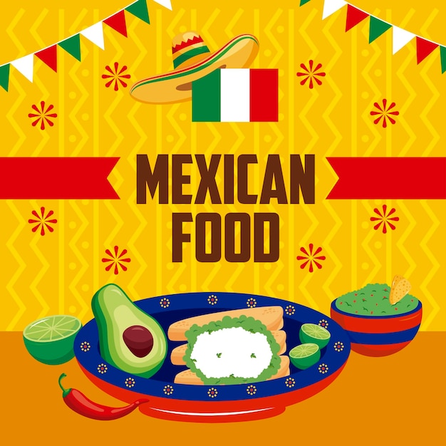 Mexicaans eten Poster