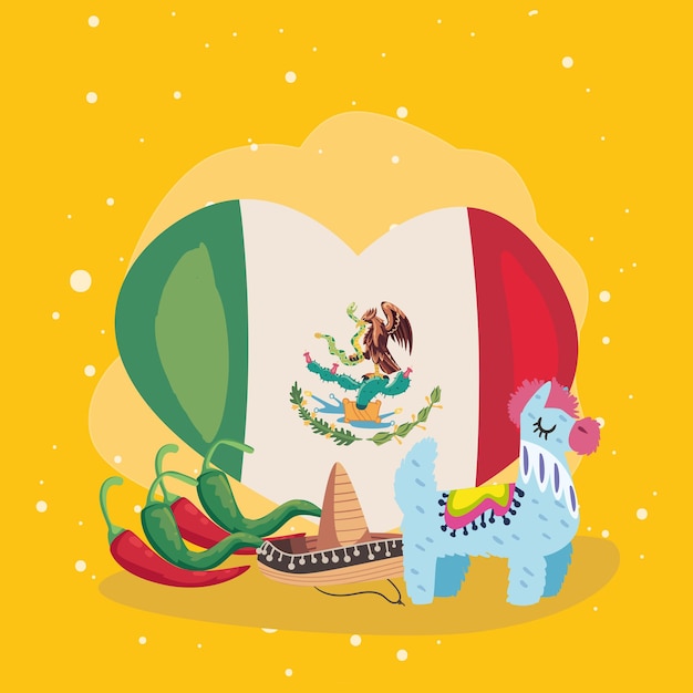 Mexican celebration poster