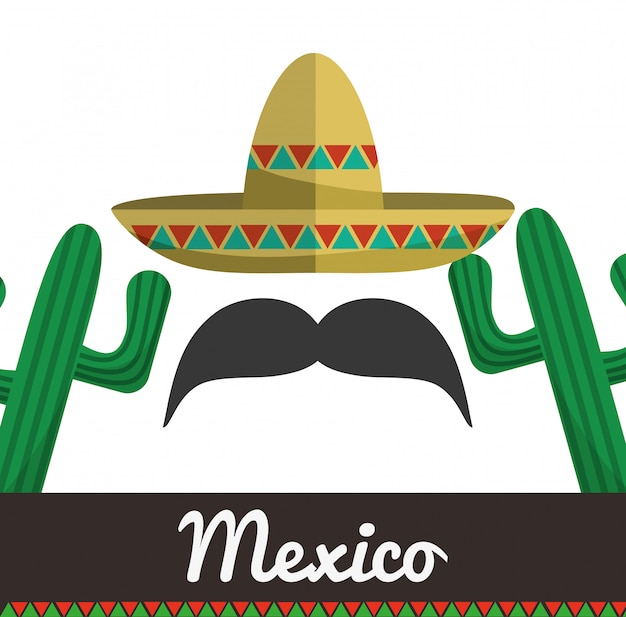 Mexican culture design 