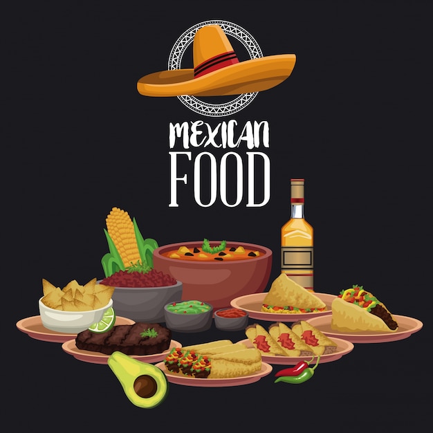 mexican food brochure