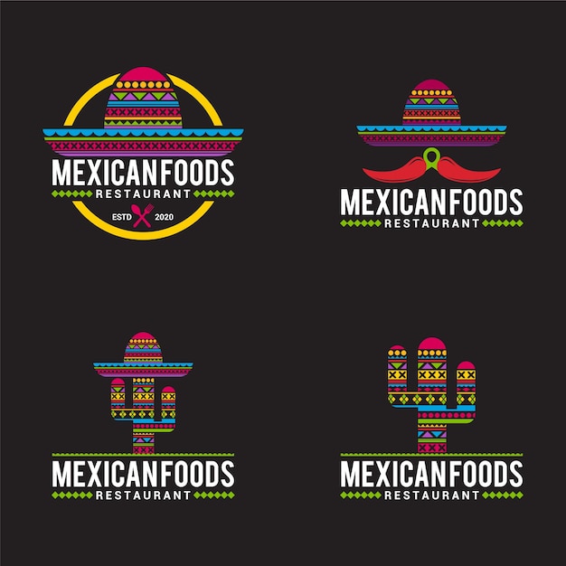 Mexican Logo Vector Designs