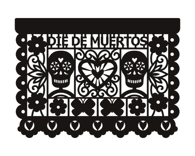 Mexican paper decorations Papel Picado templates Paper Mexican decorations