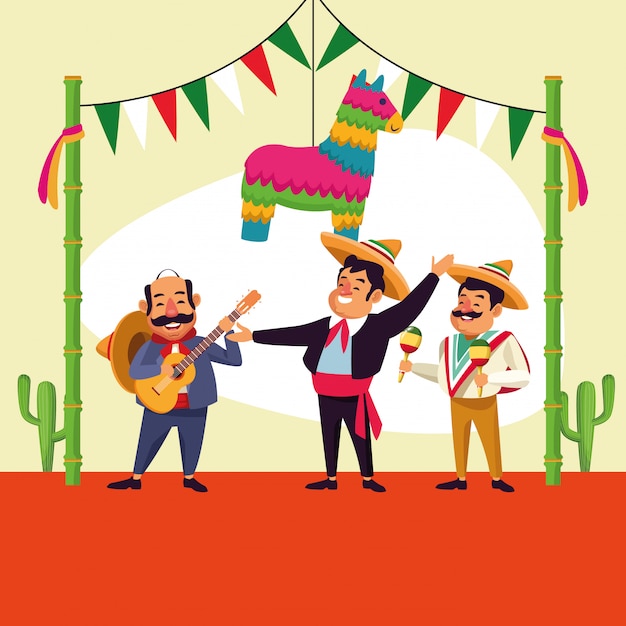 Мексиканцы Синко де Майо мультфильм