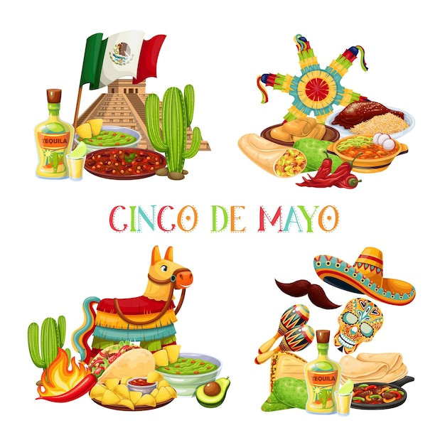 멕시코 카니발 Cinco de Mayo 배너